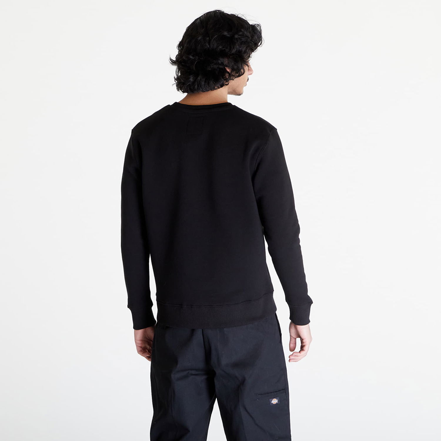 Суитчър Alpha Industries Basic Sweater Carbon Black/ Black Черно | 146311-515, 1