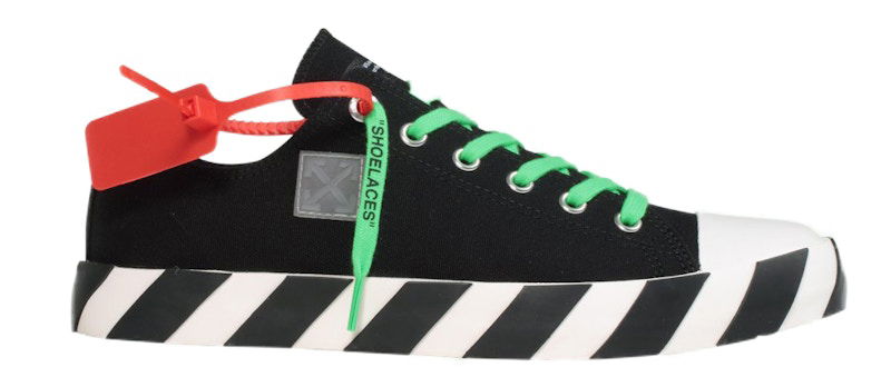 Кецове и обувки Off-White Vulc Low Top Black FW19 Черно | OMIA028E19D330021000, 0