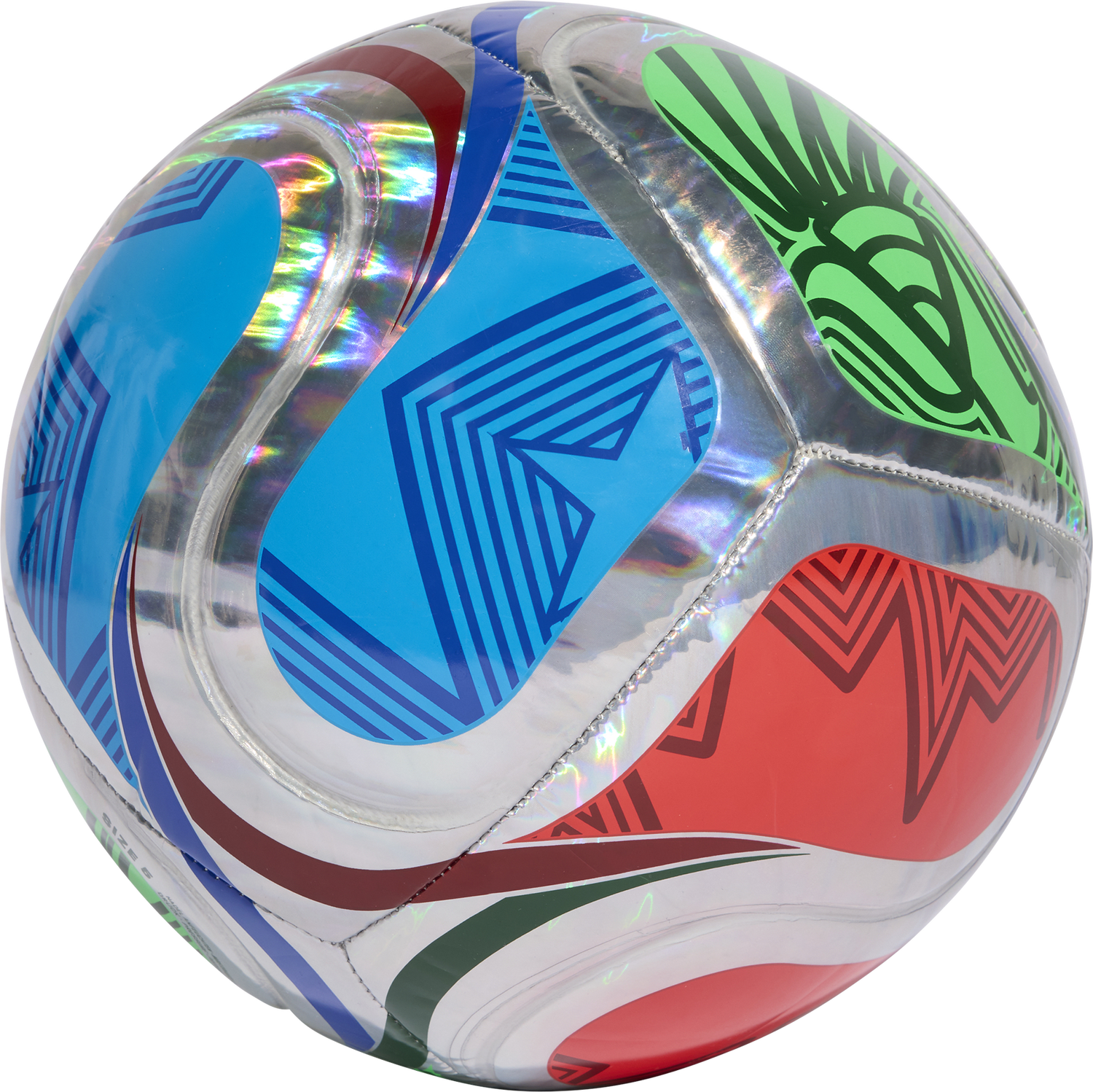 Спортна екипировка adidas Performance World Cup 26 Trionda Training Foil Soccer Ball Многоцветен | JD8046, 1