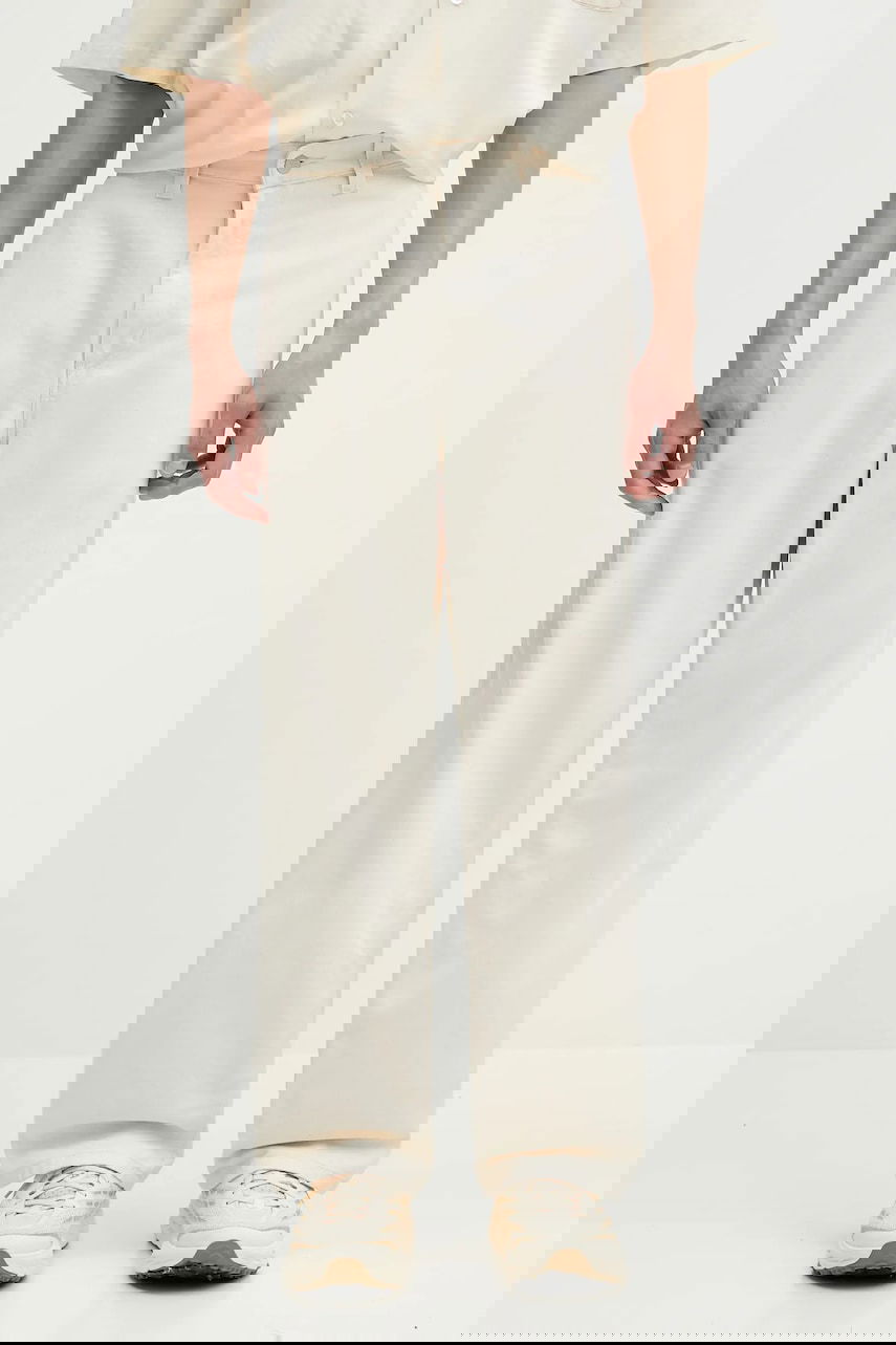 Панталони Carhartt WIP Wide Leg Drewe Pant Бежово | I034801.502, 0