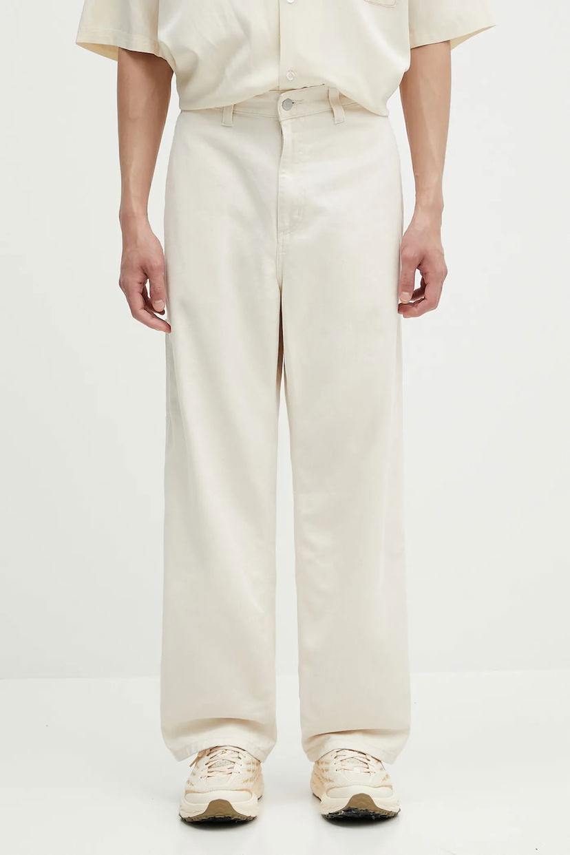 Панталони Carhartt WIP Wide Leg Drewe Pant Бежово | I034801.502