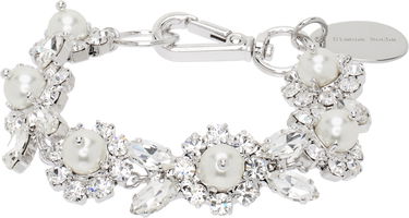 Гривна Simone Rocha Simone Rocha Pearl & Crystal Daisy Floret Bracelet Металик | BRC80 0906, 0