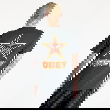 Тениска OBEY OBEY Star T-Shirt Черно | 165264118, 2