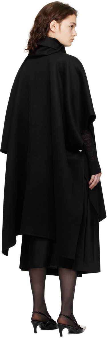 Палта TOTEME TOTEME Doublé Scarf Coat Черно | 251-WRO4321-FB0006, 2
