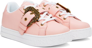 Кецове и обувки Versace Versace Jeans Couture Baroque Buckle Court 88 Розово | E78VA3SK9_EZPB08, 3