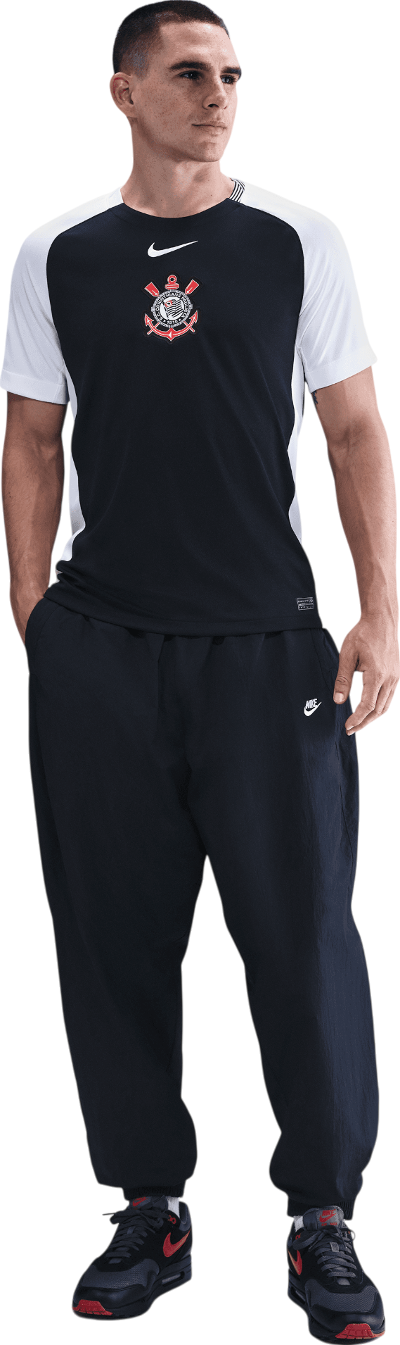 Фланелка Nike Nike SC Corinthians Away Stadium Jersey 2025/26 Черно | hj4608-010, 1
