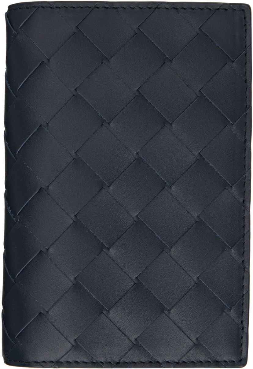 Портфейл Bottega Veneta Passport Holder Тъмно синьо | 749441-VCPQ6-4171