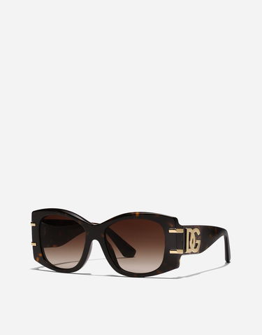 Слънчеви очила Dolce & Gabbana Dolce & Gabbana Dg Griffe Gradient Lens Sunglasses Кафяво | VG4501VP2139V000, 2