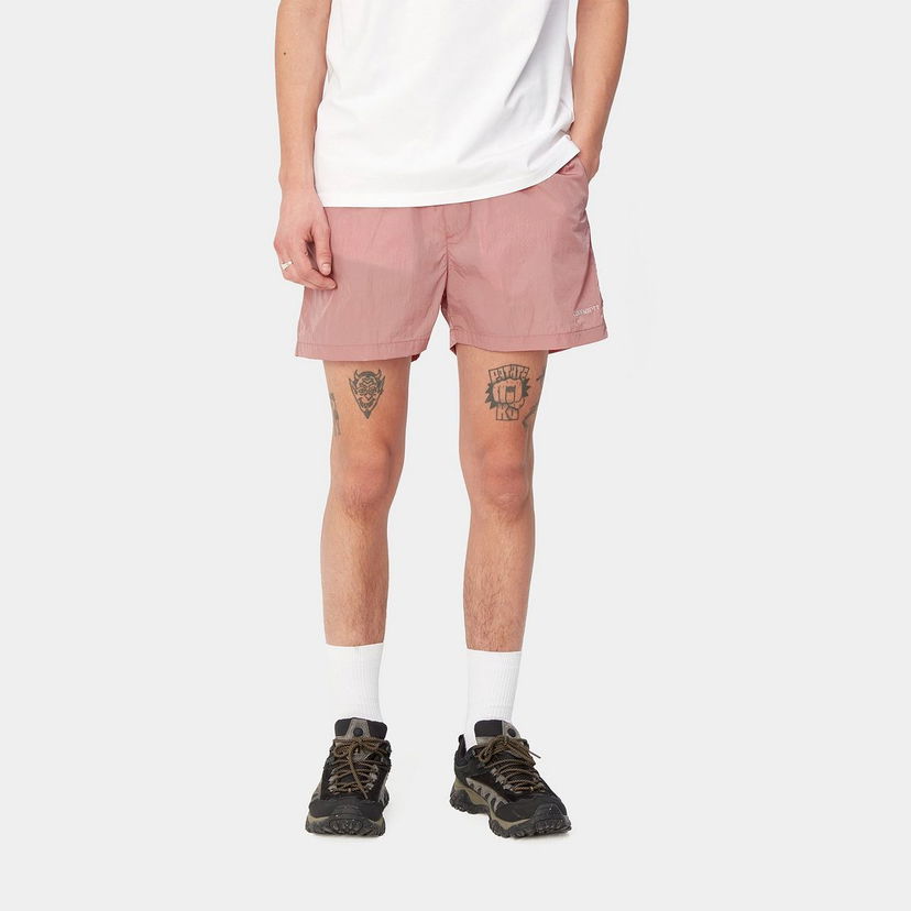 Бански Carhartt WIP Tobes Swim Trunks Розово | I032973_1RZ_XX