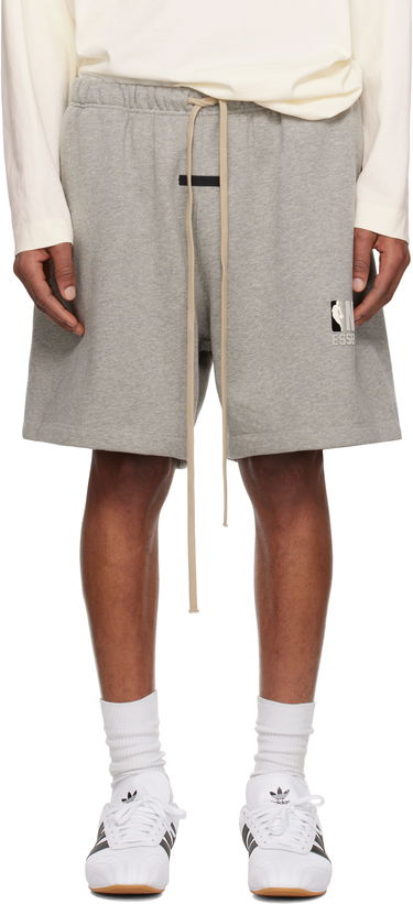 Къси панталони Fear of God Fear of God ESSENTIALS NBA Core Fleece Shorts Сиво | 160AL244100F, 0