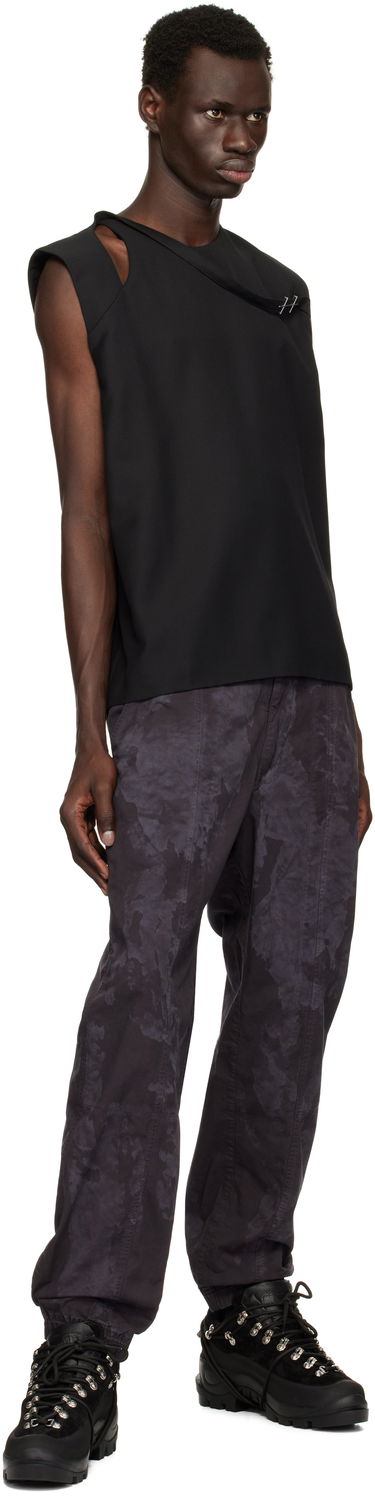 Карго панталони Stone Island Stone Island Broken Twill 'OLD' Effect Cargo Pants Черно | K1S15 3100007 S0B78, 4