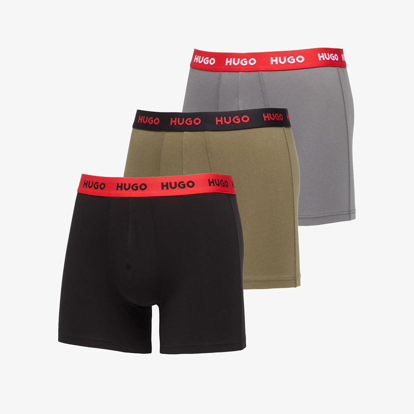 Боксерки BOSS Hugo Boss 3-Pack Boxer Briefs Многоцветен | 50532613-988