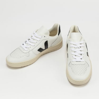 Кецове и обувки Veja V-10 Leather Extra Бяло | VX0200005A, 3