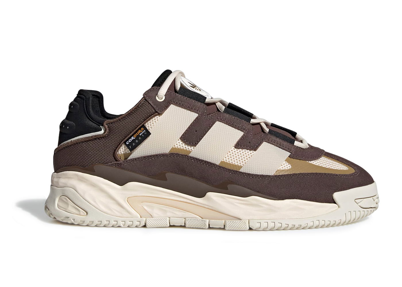 Кецове и обувки adidas Originals Niteball Brown Wonder White Off White Черно | GX4726, 0