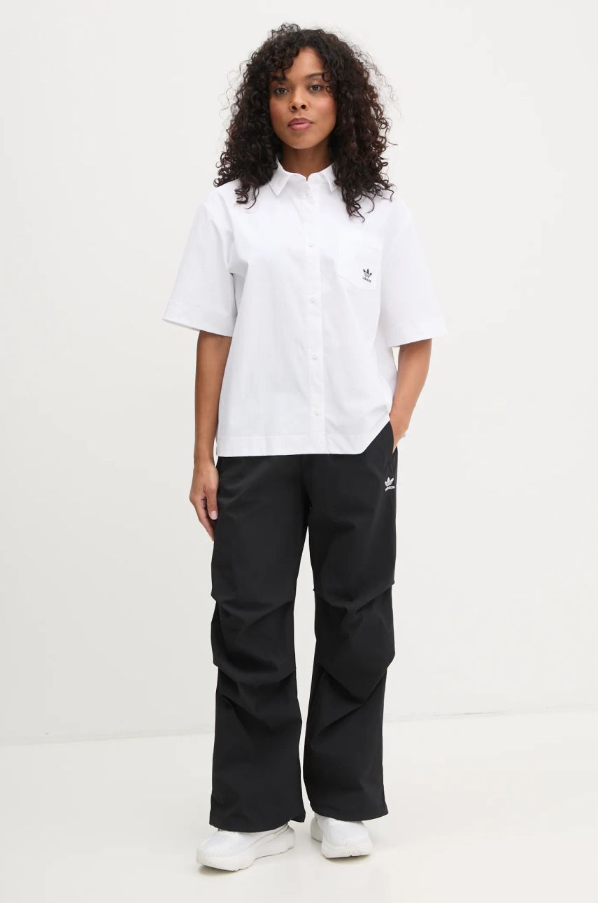 Риза adidas Originals adidas Originals Essential Relaxed Fit Shirt Бяло | JD1504, 1