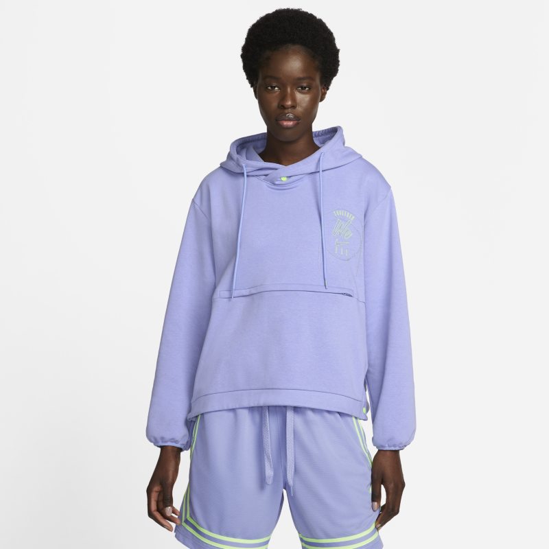 Суитчър Nike Dri-FIT Basketball Hoodie Лилаво | DQ6770-569, 0