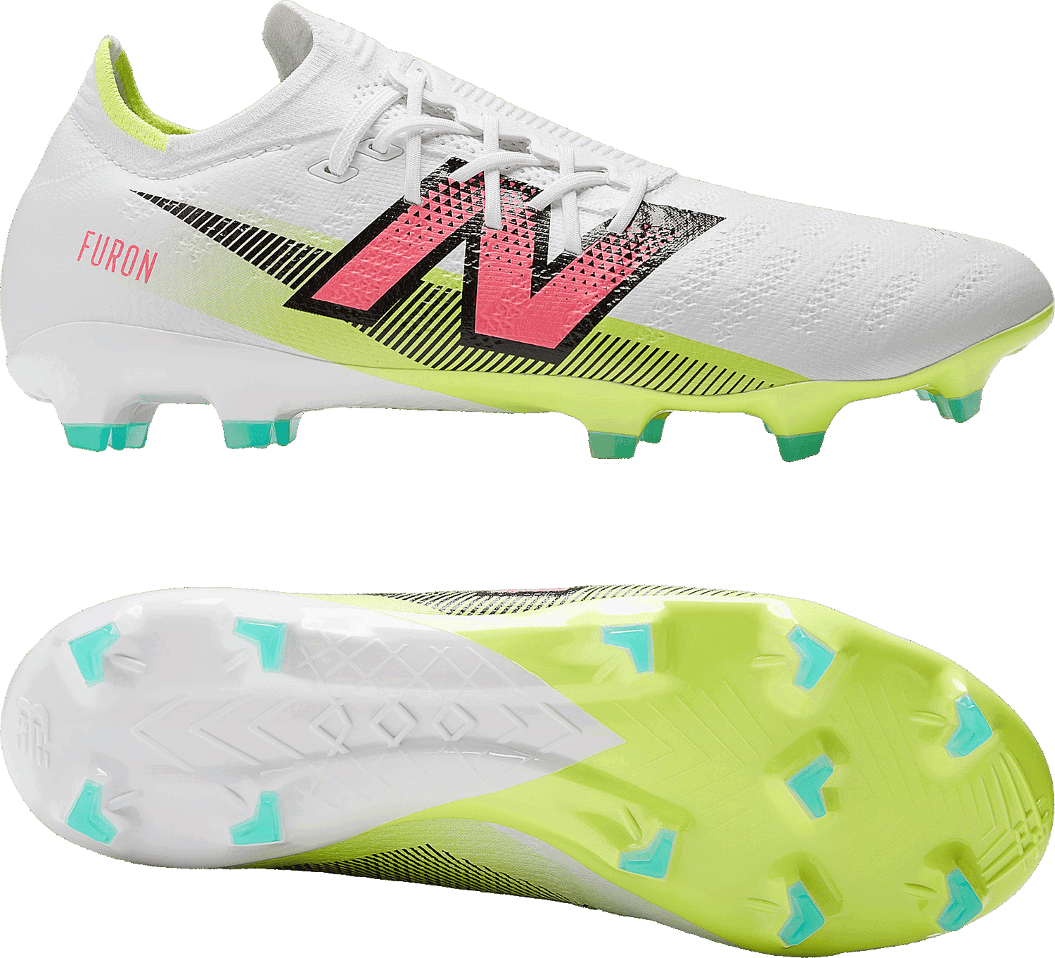 Кецове и обувки New Balance Furon Pro FG v7+ Football Boots Многоцветен | sf1fh75, 1