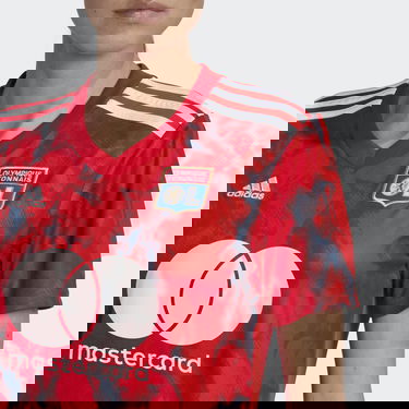 Фланелка adidas Originals Olympique Lyon 22/23 Червено | GA8977, 3