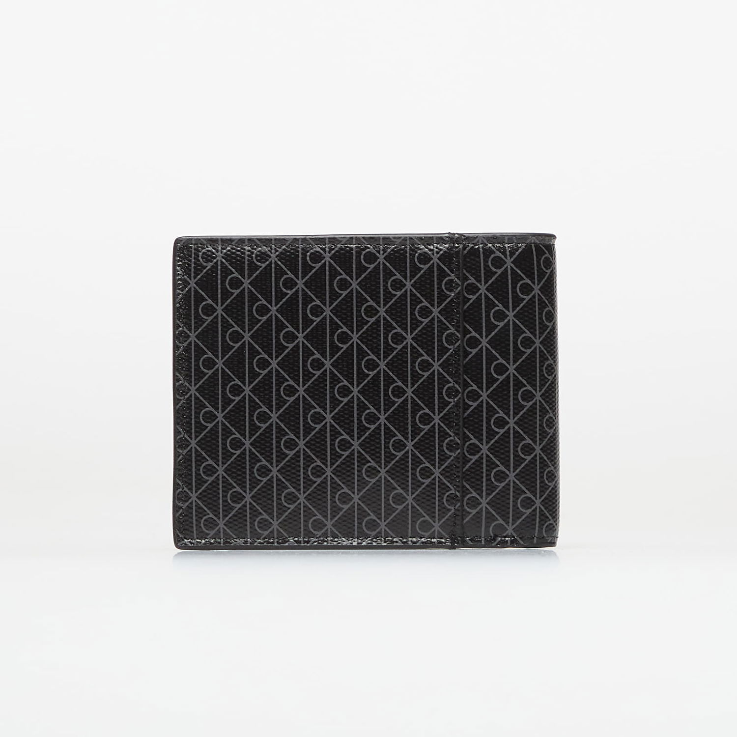 Портфейл CALVIN KLEIN Calvin Klein Emblem Aop Billfold Wallet Черно | LV04D1085G UB1, 1