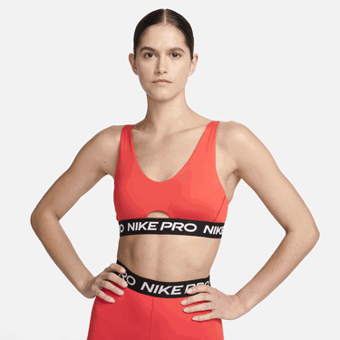 Сутиен Nike W NP INDY PLUNGE BRA SW Червено | hf5961-696, 2