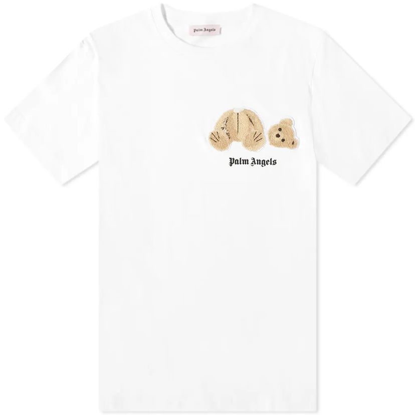 Тениска Palm Angels Palm Angels Mini Bear Graphic T-Shirt Бяло | PMAA001F194130400150