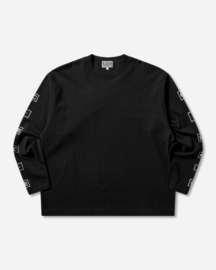 Тениска Cav Empt Willow Longsleeve T-Shirt Черно | CES28LT02 BLACK