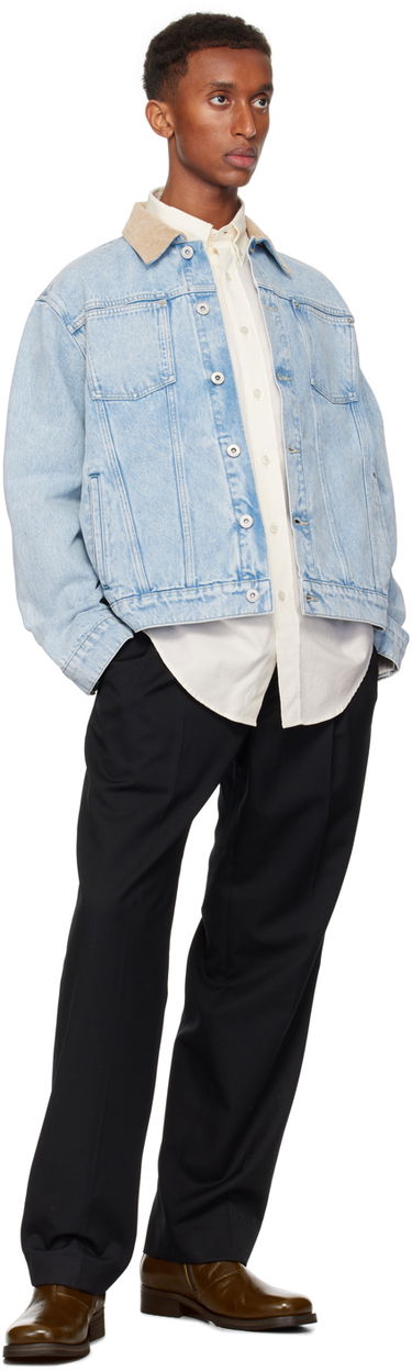 Яке Drôle de Monsieur Drole De Monsieur 'La Veste Jean Delavee' Denim Jacket Синьо | PERM-JT182-CO123-LBE, 3