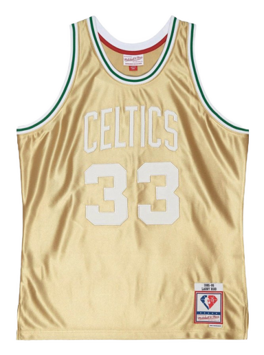 Boston Celtics Larry Bird 75th Swingman Jersey