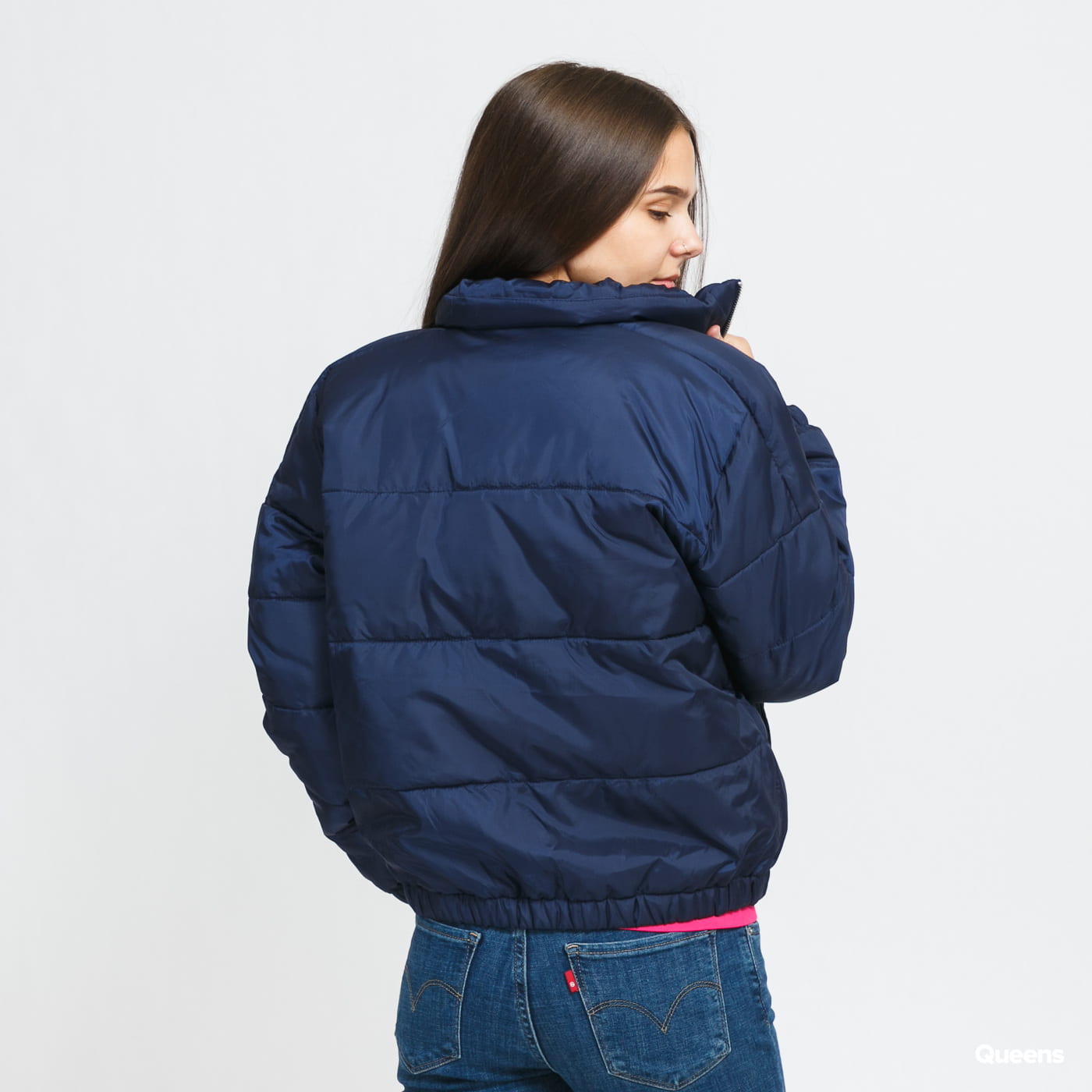 Пухо яке FILA Chaylse Thin Puff Jacket Тъмно синьо | 688973 170, 1