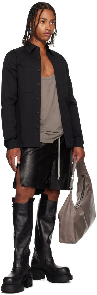 Чанта през рамо Rick Owens Rick Owens Concordians Gemini Shoulder Bag Сиво | RA02E0724 LCA, 3