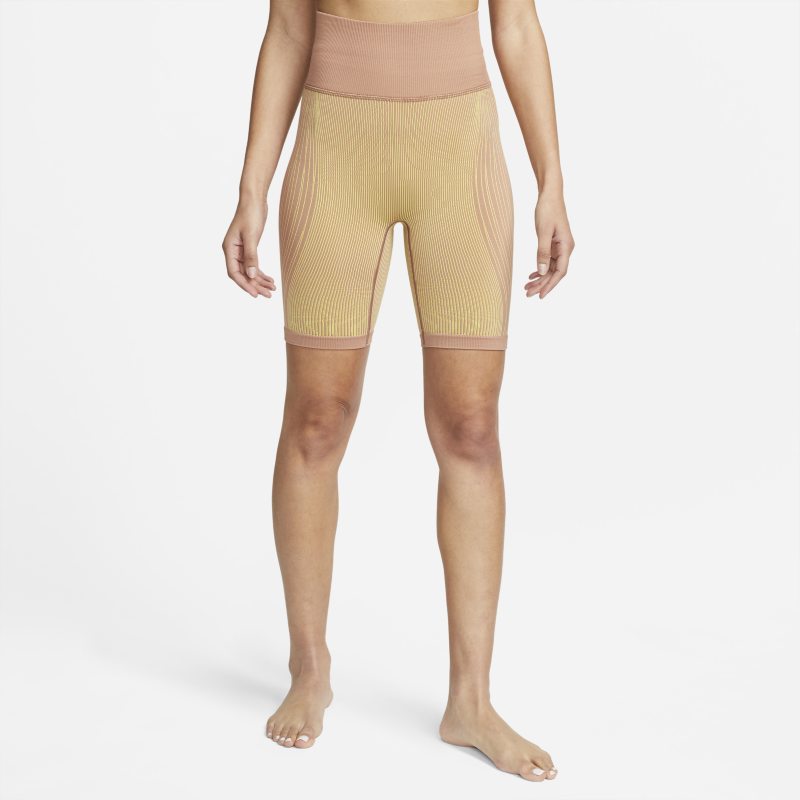 Къси панталони Nike Dri-FIT ADV High-Rise Yoga Shorts Жълто | DM7663-668