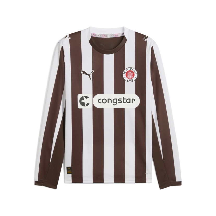 Фланелка Puma FC St. Pauli 25/26 Home Long Sleeve Jersey Кафяво | 783066_01