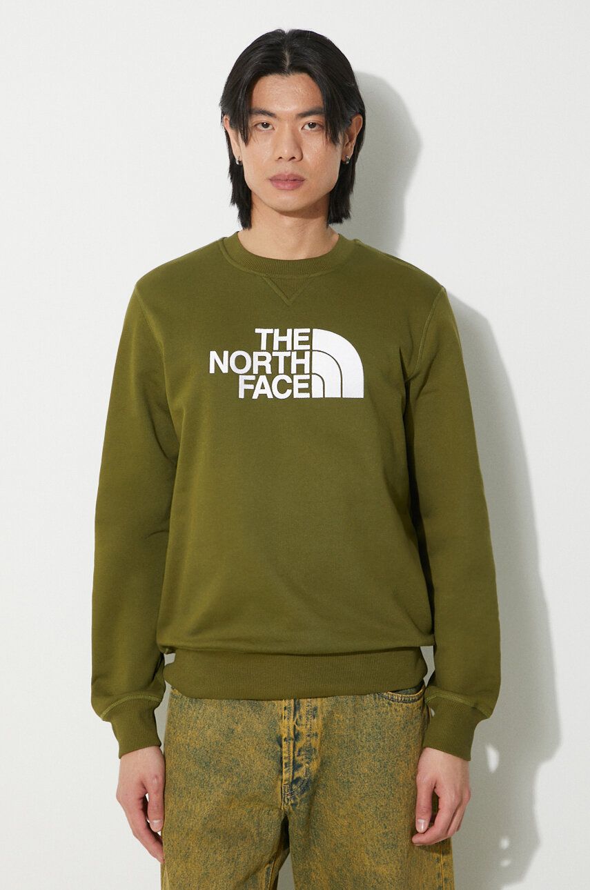 Суитчър The North Face Drew Peak Crew Sweatshirt Зелено | NF0A4SVRPIB1, 0