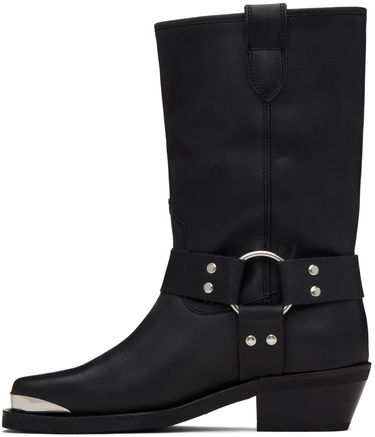Облекло Anine Bing ANINE BING Ryder Leather Harness Boots Черно | A-14-1136-000, 2