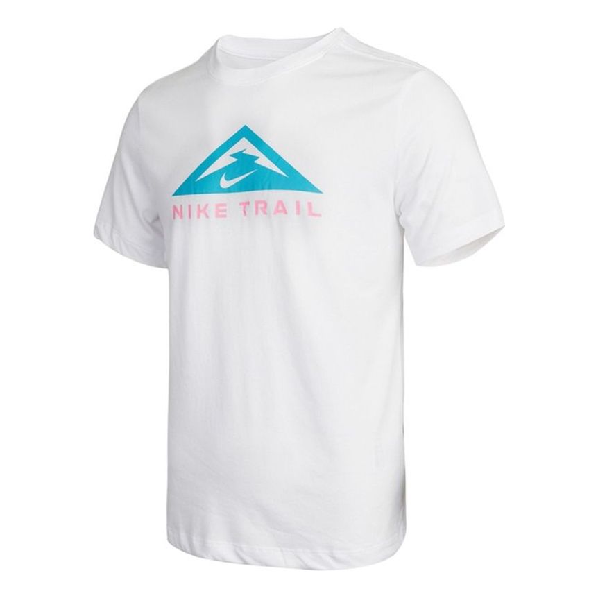 Тениска Nike Nike Trail Short Sleeve T-Shirt Бяло | CZ9804-101, 0