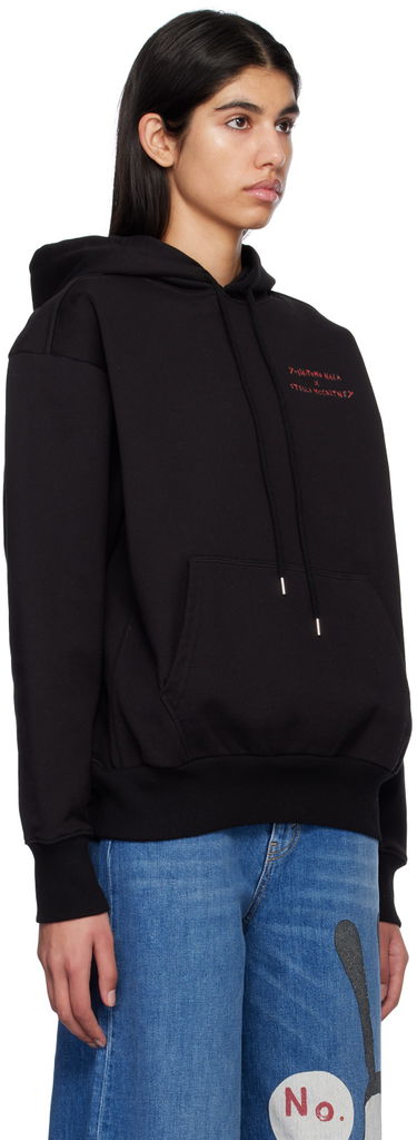 Суитчър Stella McCartney Printed Twins II Hoodie Черно | 6018463SNP43, 1