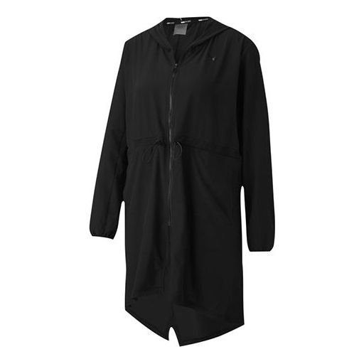 Дъждобран Puma Studio Flow Woven Hooded Jacket Черно | 519643-02