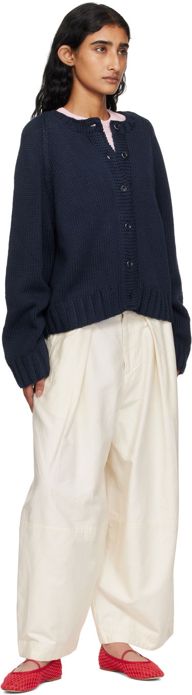 Панталони YMC YMC Deadbeat Wide-Leg Trousers Бяло | Q4YMF, 3