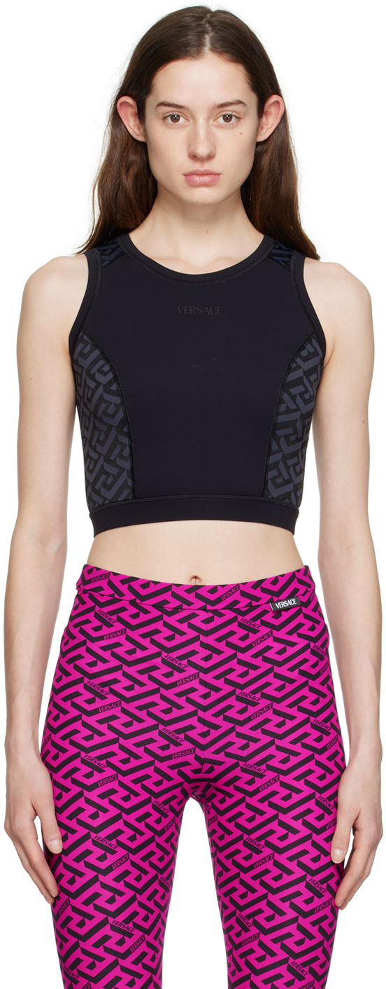 Потник Versace Versace Greca Sports Bra Черно | 1008682_1A06230_1B000, 0