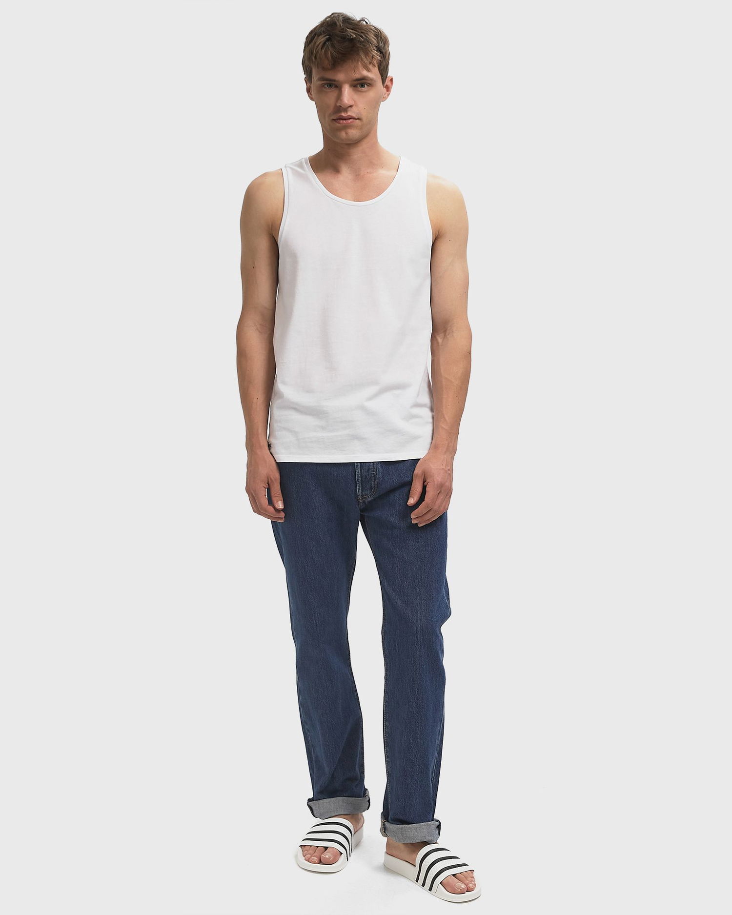 Потник Lacoste Men's Pack of 3 Undershirts Бяло | TH9009-001, 1