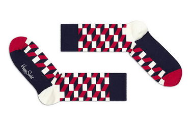 Чорапи Happy Socks Filled Optic Sock Многоцветен | FO01-068, 2