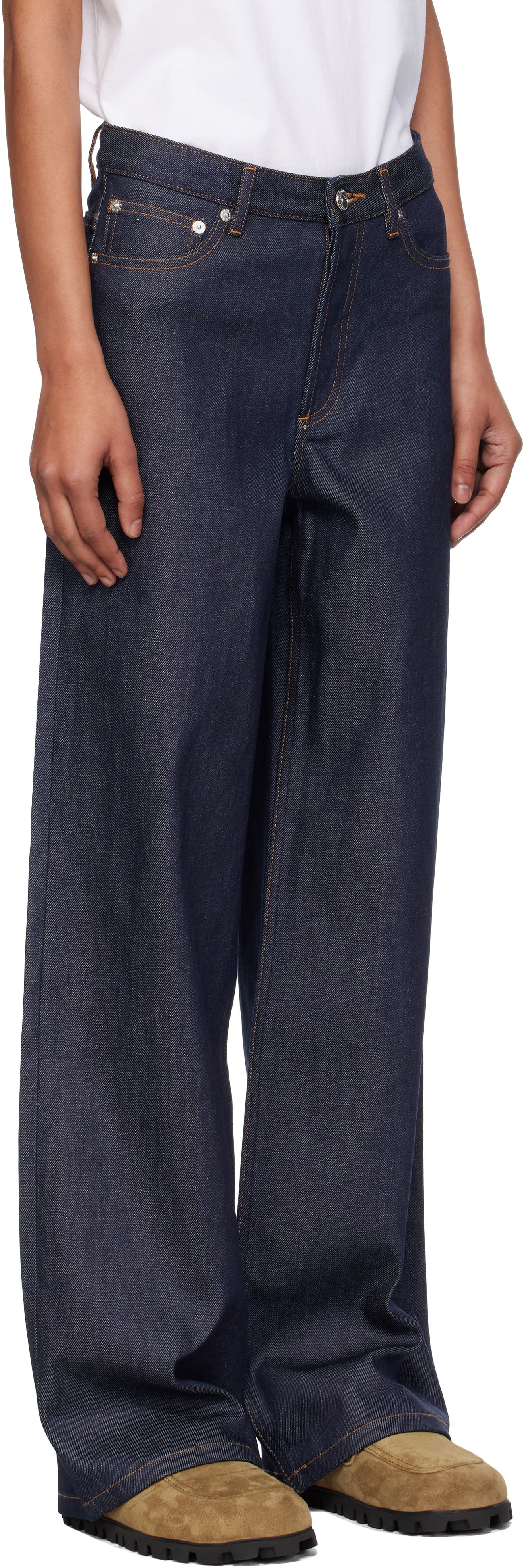 Дънки A.P.C. Elisabeth Jeans Синьо | COZZI-F09181, 1