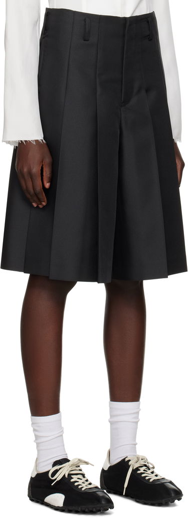 Къси панталони Comme des Garçons Homme Plus Gabardine Shorts Черно | PO-P039-051, 1