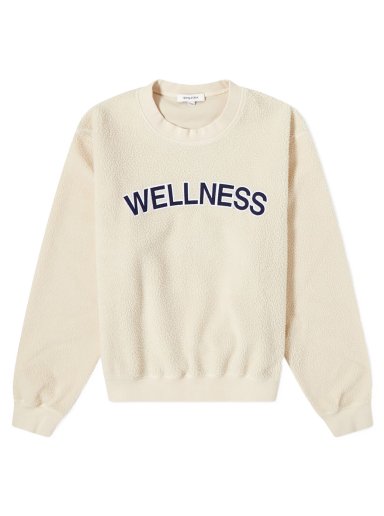 Суитчър Sporty & Rich Wellness Sherpa Sweatshirt Бежово | CR666CR