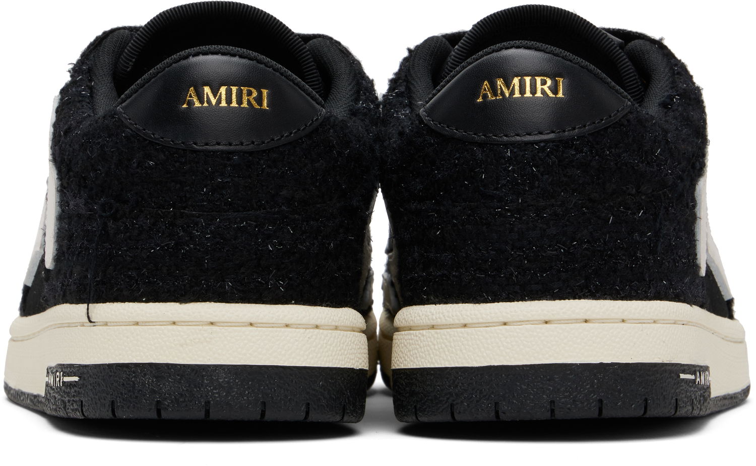 Кецове и обувки AMIRI AMIRI Boucle Skel Top Low Черно | AMFOSR1169, 1