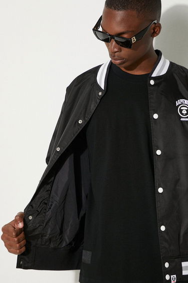 Ветровка AAPE by A Bathing Ape AAPE Bomber Jacket Черно | AAPLJM7639XXM, 6