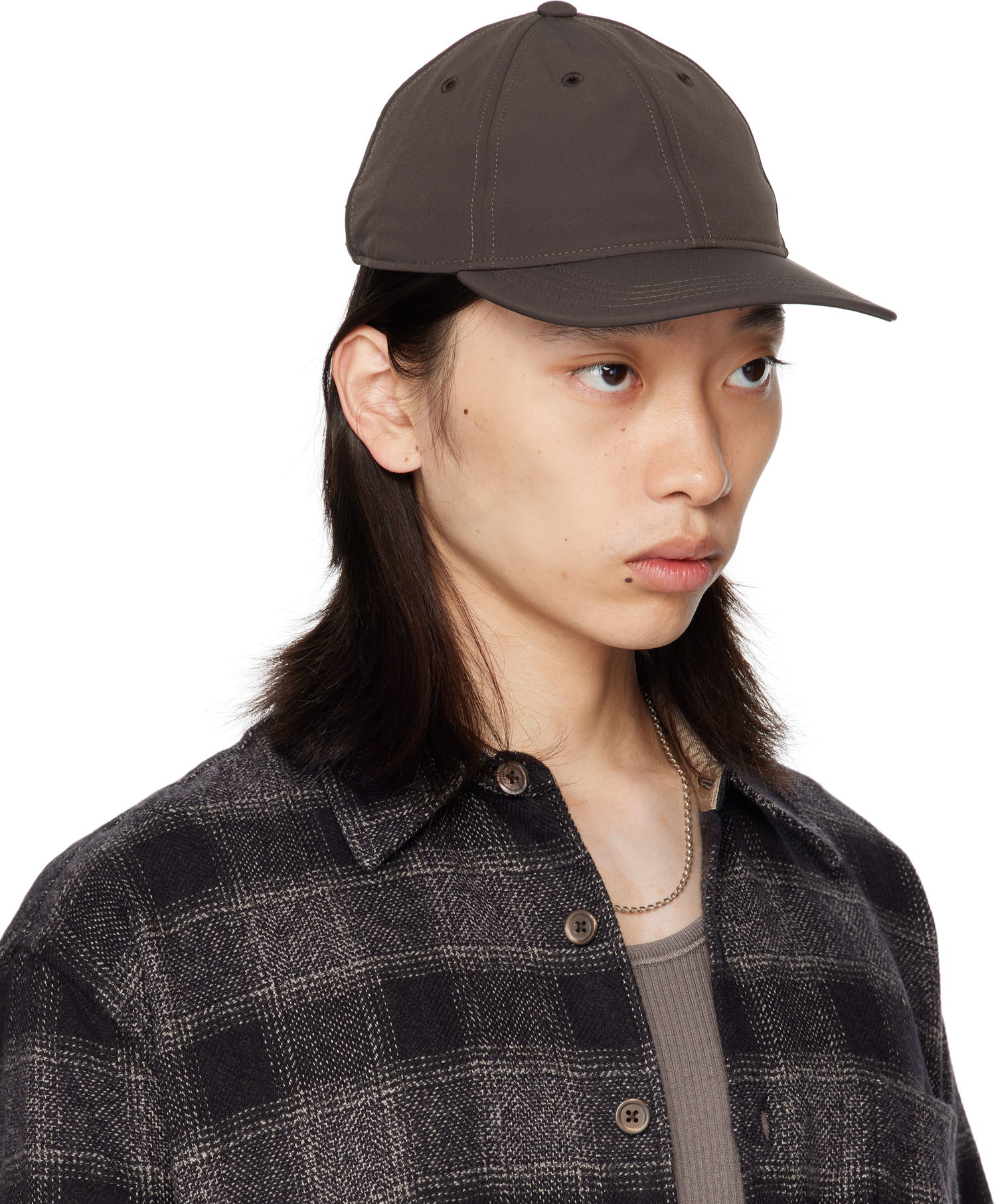 Шапка с козирка OUR LEGACY OUR LEGACY Ball Cap Кафяво | A4258BR, 1