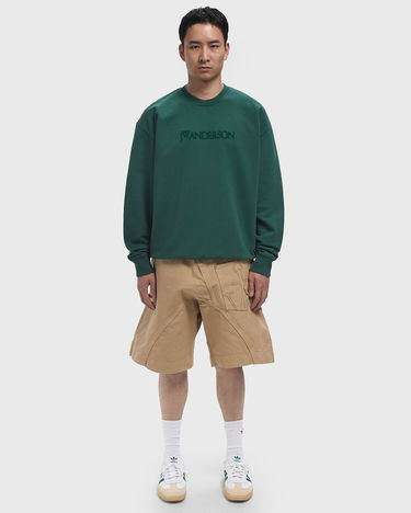 Суитчър JW Anderson JW Anderson Logo Sweatshirt Зелено | JW0215-PG1632-591, 1