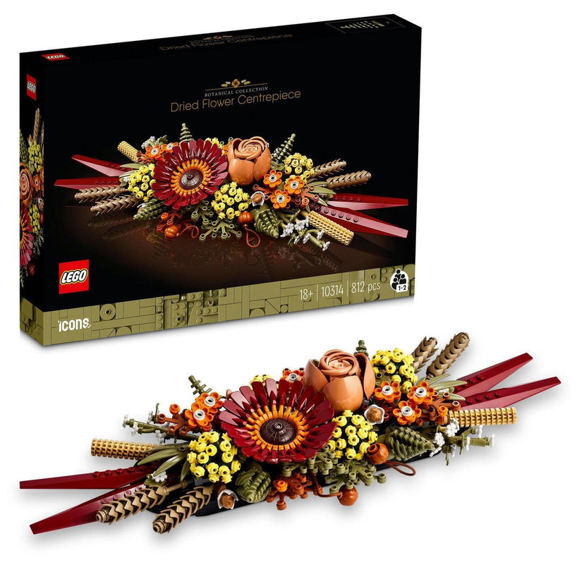 Flexstyle LEGO ICONS 10314 Dried Flower Centrepiece Многоцветен | 10314LEG