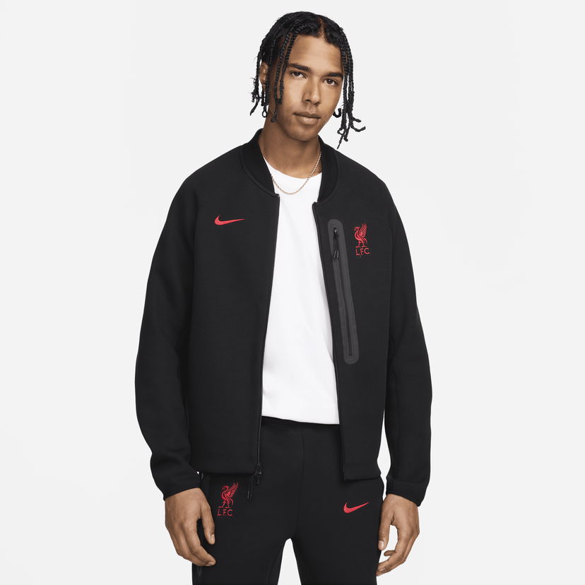 Суитчър Nike Liverpool FC Tech Fleece Черно | FQ3505-010